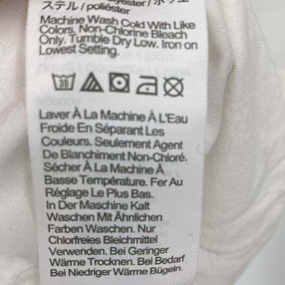 J. Crew Eyelet Button Front Top NWT Size XXL - Picture 9 of 10